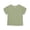 Green, variant on lnmuld Cute Tops for Girls Summer Casual Short Sleeve Blouse Pure Color Round Neck Top Soft Breathable Linen Blend Tee for Youth Color:Green,Size:9-10 Years