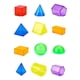 thumbnail image 2 of 12 Bloques De Patrones Transparentes Sensoriales De Color Para Juegos Hugo Sólidos Geométricos, 2 of 9