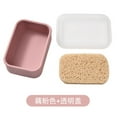 thumbnail image 3 of Compact Leakproof Travel Soap Case, Silicone Travel Soap Container, Portable Soap Box with Drainage Layer, Shatterproof Soap Holder for Bathroom, Gym, 3 of 3