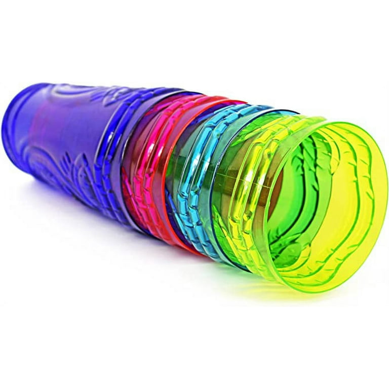 PAMI Colorful 7oz Plastic Party Cups [Pack of 100] - Disposable Drinking  Glasses Bulk- BPA-Free Colo…See more PAMI Colorful 7oz Plastic Party Cups