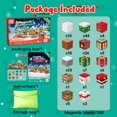 thumbnail image 2 of Bloques Construccion Magneticos Timetome T200 200 Piezas Cubicas STEM Montessori Edicion Navidad, 2 of 5