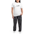 thumbnail image 5 of CafePress - Leaping Smooth Fox Terrier Women's Light Pajamas - Women's Short Sleeve Print T-Shirt and Pants Light Cotton Pajama Set, 5 of 7