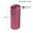 thumbnail image 2 of Unique Bargains PP Burlap Mesh 10' x 10 Yards Decorative Wrapping Ribbon, Burgundy 1 Roll, 2 of 5