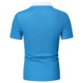 thumbnail image 4 of Men's Short Sleeve Shirts Mens Short Sleeve Button Up Shirts Summer T Shirts for Men Henley Shirts for Men Short Sleeve Daily Deals, 4 of 5