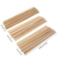 thumbnail image 2 of JZROCKER 50 Pieces Cane Plant Support Bamboo Sticks Garden Plant Grow Wooden Supports, 2 of 16
