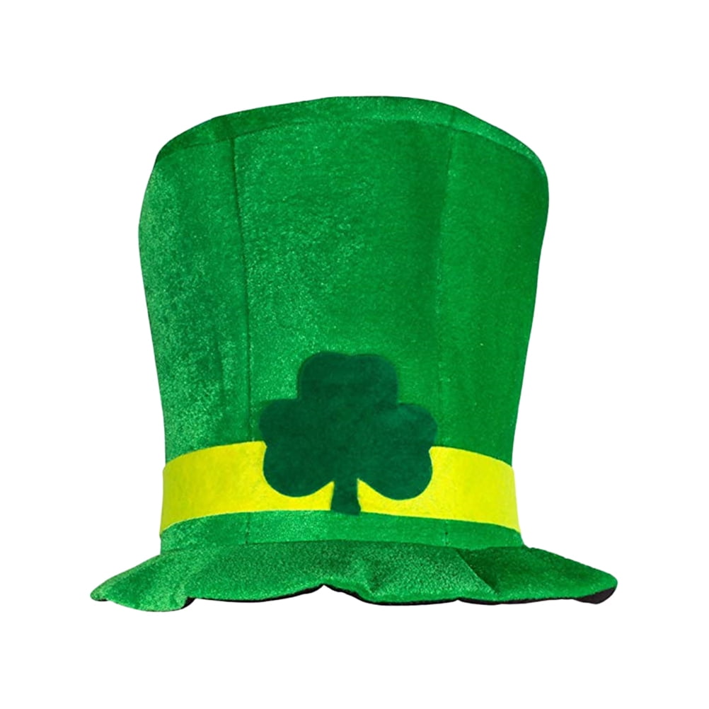 Lansdowne St. Patrick's Day Green Top Hat Men's Irish Top of The 