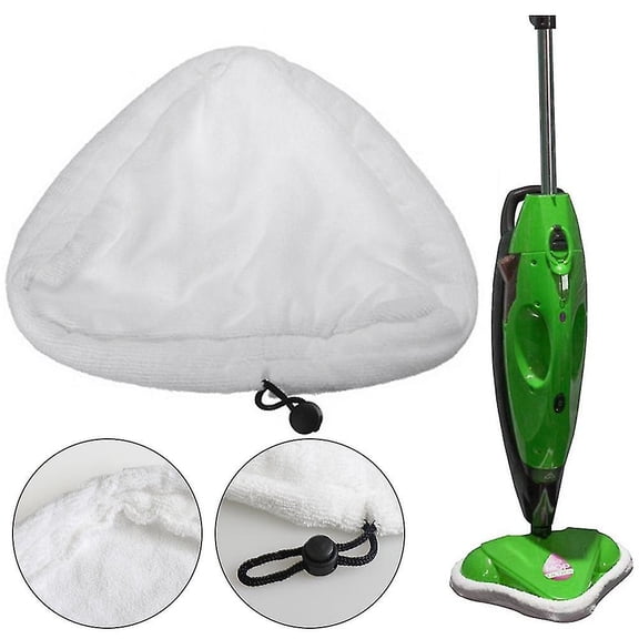 6pcs Home Use H2o Steam Mop Cleaner Pads Replacement Micro Fibre Washable Cloth Cleaning Rag