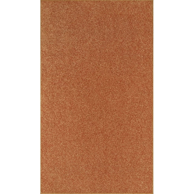 Ambiant Saturn Collection Pet Friendly Area Rugs Rust - 2' x 3'