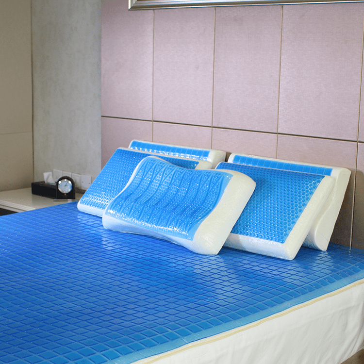 Gel mat for bed sales