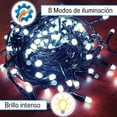 thumbnail image 2 of Luces Navideñas DOSYU Serie Blanco Frio 25 Metros 500 LEDs, 2 of 4