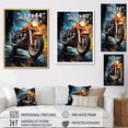 thumbnail image 4 of Designart "Lavish Classic Motorcycle I" Motorcycle Canvas Art Print, 4 of 7