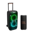 thumbnail image 1 of Pack Bocina JBL Party Box Stage 320BT y JBL Grip portátil, 1 of 12