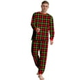 thumbnail image 6 of GYRATEDREAM Christmas Family Pajamas Sets, Christmas Family Matching Pajamas Sleepwear, Xmas Holiday Plaid Print Family Pjs Jammies Nightwear Loungewear for 3M-4XL, 6 of 7