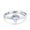 Silver, variant on Simulated Cubic Zirconia Size-5 Teardrop Ring Band Set Pear 925 Sterling Silver