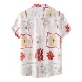 thumbnail image 1 of XDZJLR Mens Shirts for Short Sleeve Button Down Tropical Summer Beach Shirts for Men, 1 of 7
