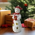 thumbnail image 3 of Adorno Navideño Grande de Copo de Nieve | Decoración Navideña Luminosa de Escritorio | Muñeco de Nieve Colgante Ideal para Viajes | Regalo Festivo para Niños y Adultos, 3 of 5