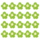 thumbnail image 1 of Uxcell 20-Pack Parches de Flores para Coser, Flores de Ganchillo Hechas a Mano de 1.6 Pulgadas para Ropa DIY [Verde y Amarillo], 1 of 1