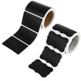 thumbnail image 3 of 300 Waterproof Black Paper Stickers for Decoration with Durable Raw Material Names, 3 of 9
