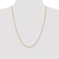 thumbnail image 2 of Auriga 14k Yellow Gold 1.5mm Rope Chain Necklace 24inch for Women, 2 of 6
