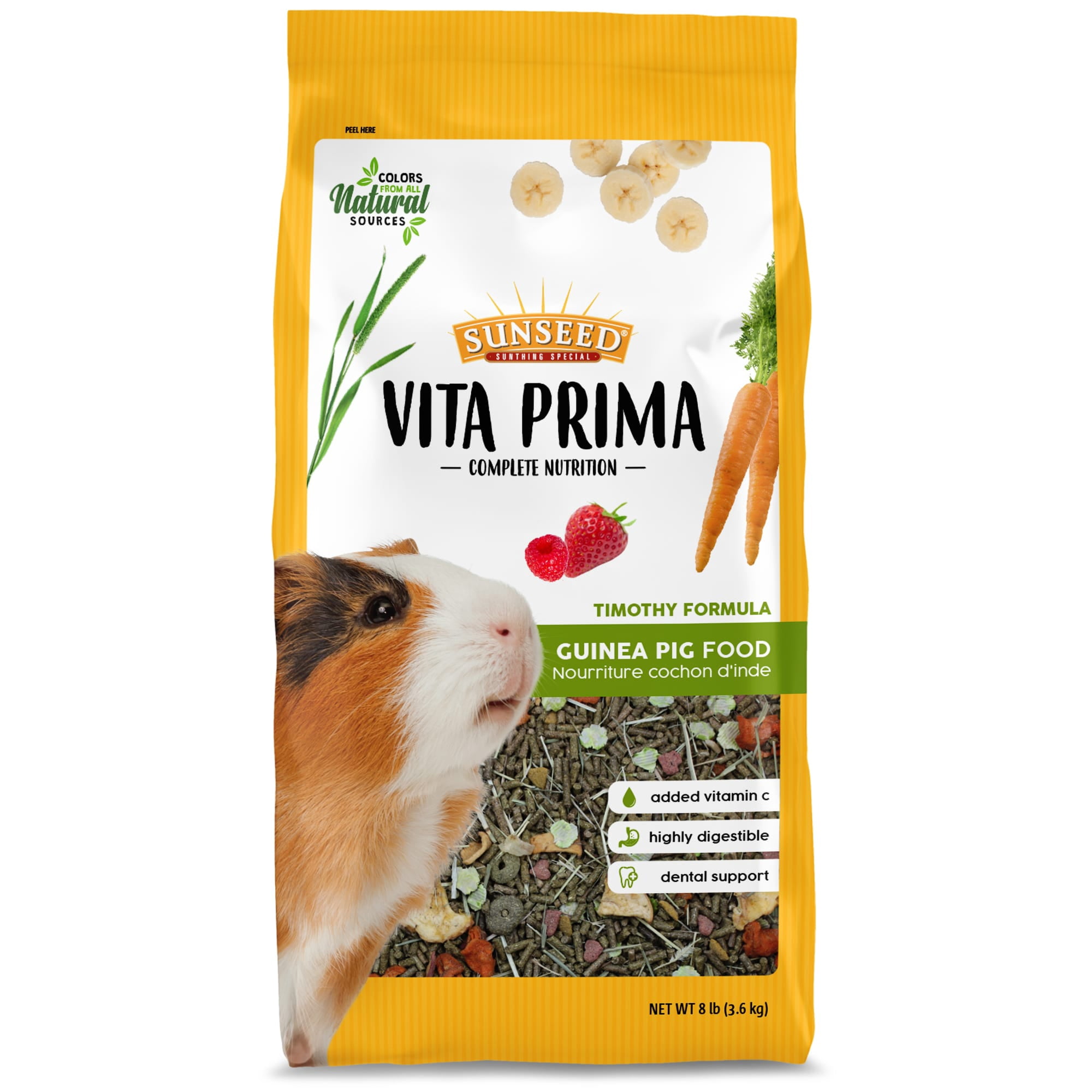 Sun Seed Vita Prima Guinea Pig Food 8 lbs.