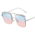 thumbnail image 2 of de sol cuadradas clásicas de estilo vintage para mujer, hombre, moda, marco grande, protección UV400, de sol, conducción al aire libre, Soledad gafas de sol de mujer, 2 of 4