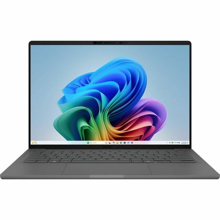 Asus Zenbook A14 UX3407 UX3407QA-PS76 14" Copilot+ PC Notebook, WUXGA, 60 Hz, Qualcomm Snapdragon X X1-26-100, 32 GB, 1 TB SSD, Iceland Gray