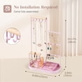 thumbnail image 4 of Organizador de joyas ProCase con bandeja para anillos, color rosa, 4 of 7