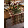 thumbnail image 3 of Give Thanks Plaid Table Runner 14x108, 3 of 6
