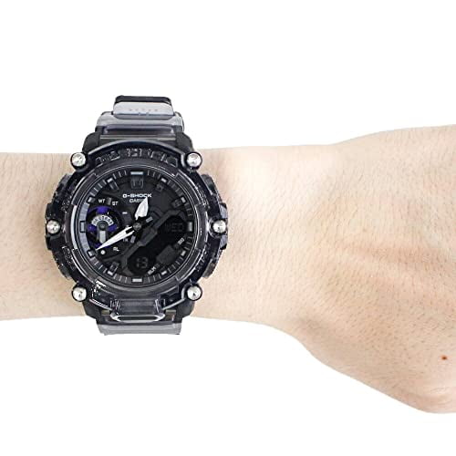 [Casio] G-SHOCK GA-2200SKL-8A G-Shock G-Shock Sound Wave Series Watch Watch Men's Waterproof Ana-Digi Skeleton Black