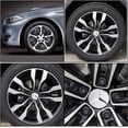 thumbnail image 4 of QUETO 4pcs Auto Hubcap Compatible Mercedes Benz, 75mm Auto ABS Center Wheel Cover, 4 of 4