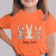 thumbnail image 1 of Blusas y camisas de manga corta con cuello redondo Camiseta estampada de manga corta de Pascua para niños Cuello redondo Manga corta Casual Versátil Para niñas Niños Top de poliéster, 1 of 5