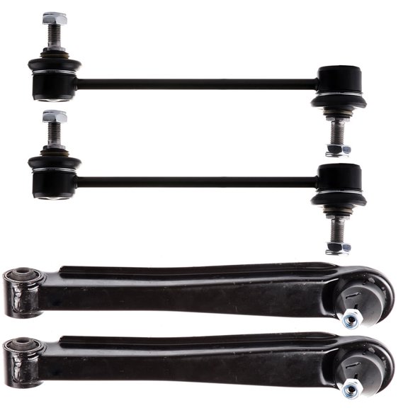 SCITOO 4pcs Suspension Kit Rear Lower Control Arm Rear Sway Bar End Link 1999 2000 2001 2002 2003 2004 2005 2006 For Hyundai Sonata For Kia Optima