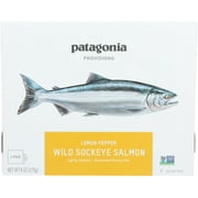 PATAGONIA PROVISIONS Lemon Pepper SR25 Wild Sockeye Salmon, 6 OZ