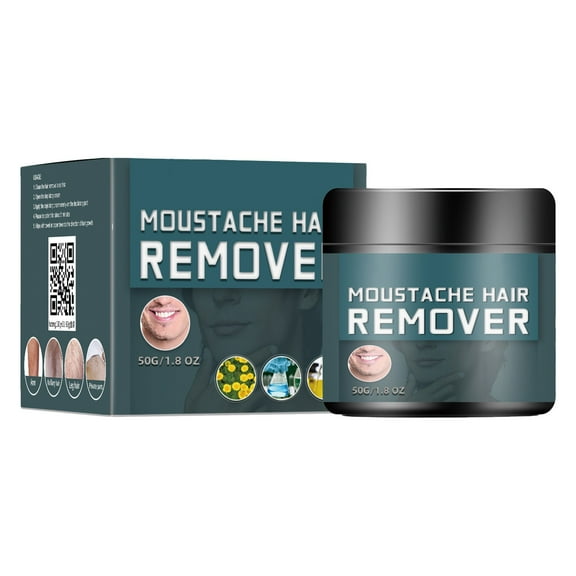 Men Body Cream Hair Remover, Body Hair Removal Cream for Leg, Hand, Back and Armpit Quick Cleansing Gentle, Non Irritating-Army Green-50g