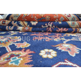 thumbnail image 3 of Traditional Handmade Serapi Wool Area Rug 8X10 Wool Area Rug Blue, Rust,, 3 of 8