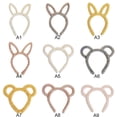 thumbnail image 7 of Uccdo Girls Plush Cartoon Ear Design Headband Hairband Little Girl Cute Hair Loop Headwear Party Gift, 7 of 7