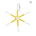 thumbnail image 6 of Spare Side Brush 6-Armed Brush For I--Robot For Roomba 500 600 700 Series Vacuum Cleaner Parts Robot Sweeper Replacement Parts, 6 of 9