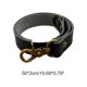 thumbnail image 3 of Leather Curtain Tiebacks 2 Pcs Curtain TieBacks,Leather Curtain Rod Holder Holdbacks for Office Living Room Cafe Balcony Light Brown, 3 of 5