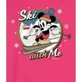 thumbnail image 2 of Disney - Ski With Me Mickey - Men's Crew Fleece Sweatshirt Sweatshirt, 2 of 4