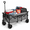 Grey, variant on ACCVER Heavy Duty Collapsible Wagon Cart - 440LBS Capacity Folding Utility Cart w/ All-Terrain Wheels for Camping, Beach, Grocery, Sports (Foldable & Portable), Extra Large Black