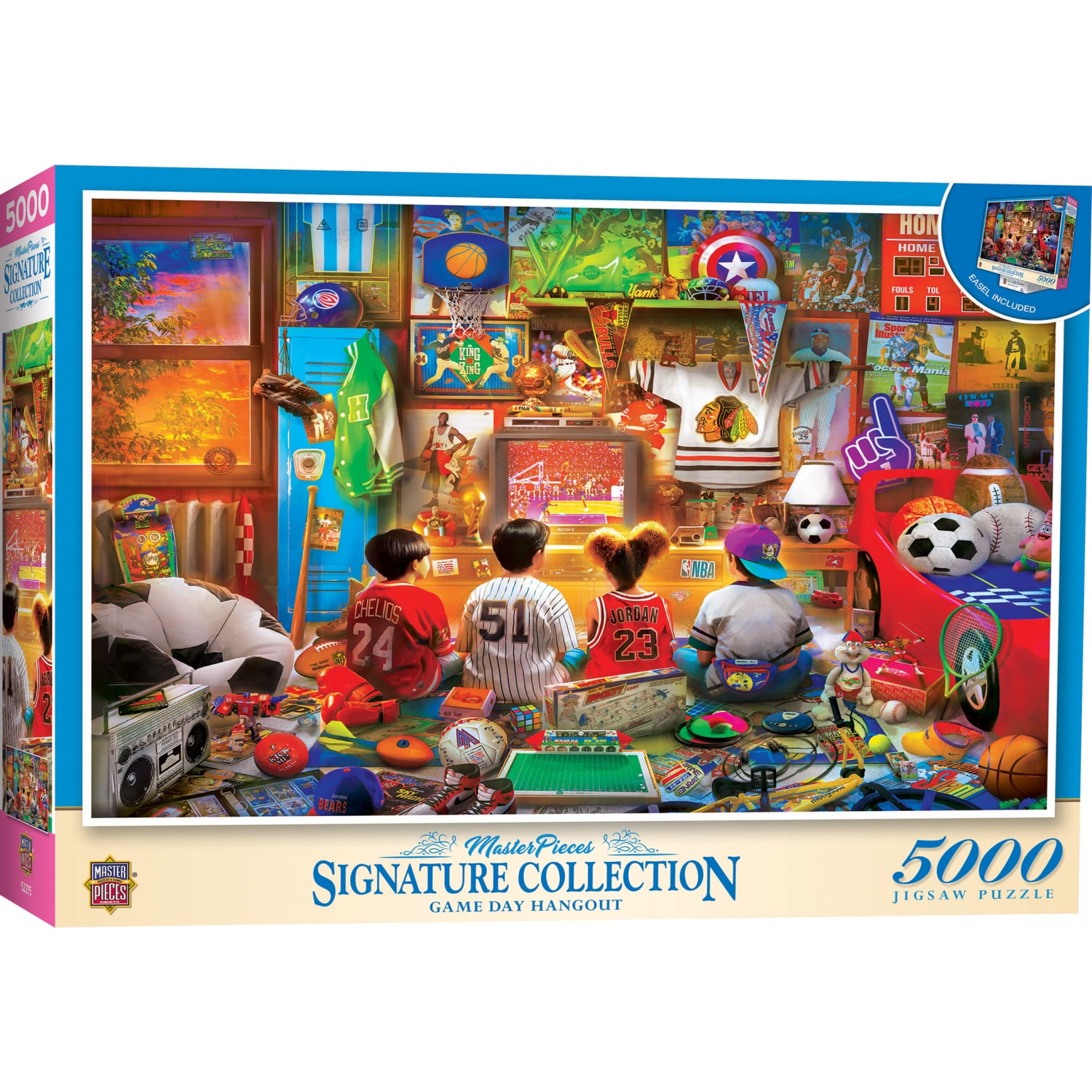 MasterPieces 5000 Piece Jigsaw Puzzle - Game Day Hangout - 40