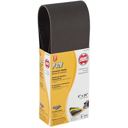 

Gator Blade 4 In. x 24 In. 120 Grit Heavy-Duty Sanding Belt (3-Pack) 12145
