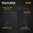 thumbnail image 2 of Funda Para Lavadora (Protector Impermeable Atmos Homeware Black), 2 of 5