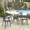thumbnail image 4 of Home Styles Largo 5PC Dining Set w/ Cushions-Chair Option:4 Arm Chairs, 4 of 4