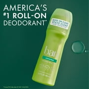 Ban Invisible Roll-on Antiperspirant Deodorant for Women and Men, Unscented, 3.5 oz/2pk, Value Pack