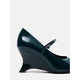 thumbnail image 5 of Scoop Women's Mary Jane Dress Wedge Heels, 5 of 7