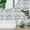 B, variant on 5 Sheets Peel and Stick Tile Backsplash, Simulation Self-stick Wall Stickers, Bathroom Color Marble Tiles, Kitchen Bathroom Decor
