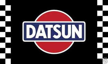 Datsun Banner Sign Garage 