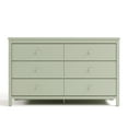 thumbnail image 3 of Storkcraft Alpine 6 Drawer Nursery Double Dresser, Sage, 3 of 11