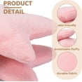 thumbnail image 4 of BlinkLLX 2 Pcs 15.7 Inch Pink Star Pillow Plush Star Throw Pillow Cute Pillows Aesthetic 3D Throw Stuffed Cushion Decorative Gift Room Decor for Bedroom Sofa Chair, 4 of 12